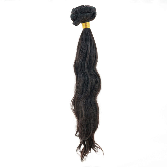 Indian Curly Natural Black Clip-in Extensions