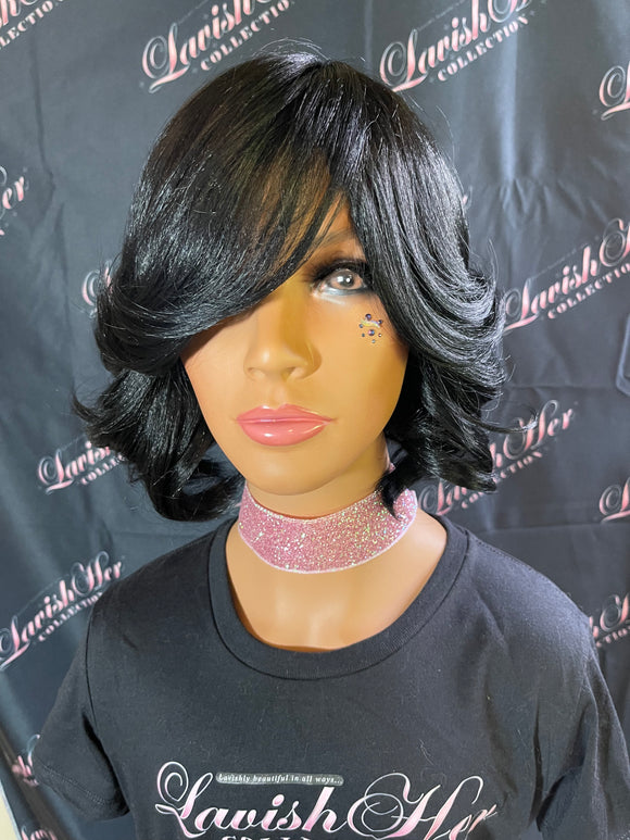 Farrah Lavish Her Faux Wig